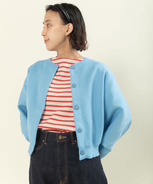 ❤️チャイルドウーマン カーディガン　❤️新品未使用タグつき CHILD WOMAN - CHILD WOMAN チャイルドウーマン リネン混 ニット