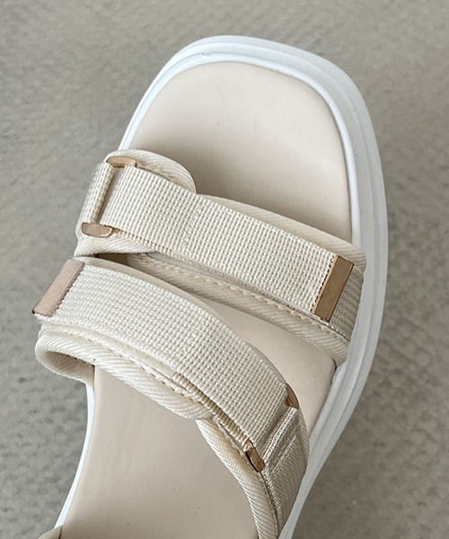 まるるさん専用　【箱付】ほぼ未使用⭐︎ジルサンダーベルト Shoes in Closet サンダル 軽量厚底 ボリューム トリプルソール