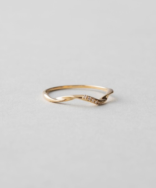 【ete】 K18YG スキニー リング K18YG スキニー リング（リング）｜ete bijoux（エテビジュー