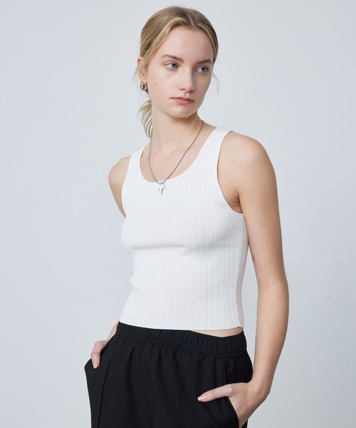 BEAUTY&YOUTH UNITED ARROWS｜<Steven Alan>リリヤーン ニット タンク