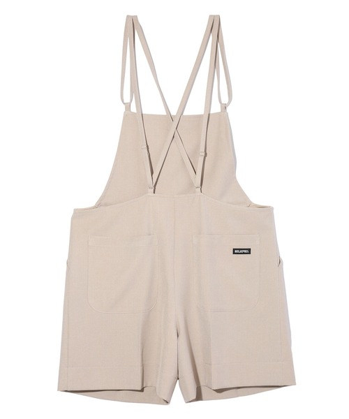 MILKFED. サロペット オーバーオール DOUBLE STRAP SHORT