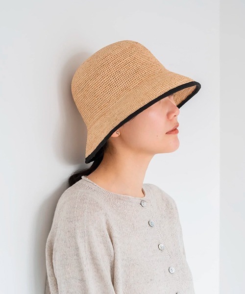 CLASKA Gallery & Shop ”DO” 帽子 ハット RAFFIA BUCKET HAT