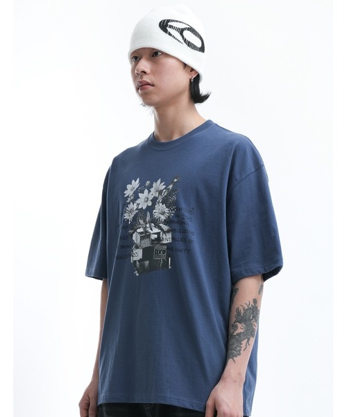 OY tシャツ 「OY/オーワイ」 CUBE FLOWER T/キューブフラワー