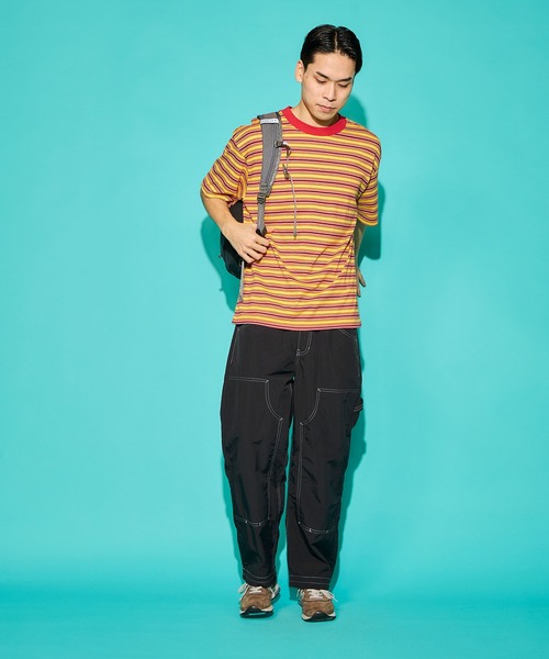 SALE！ワラワラスポーツ WALLA WALLA SPORT Tシャツ 半袖 ストライプ メンズ S S STRIPE TEE カットソー ショートスリーブ 040064 WALLA SPORT tシャツ S/S STRIPE TEE / ショートスリーブ