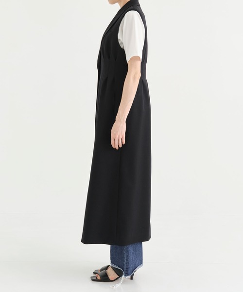 ベスト ジレ 「SATORU SASAKI/サトルササキ」別注 SLEEVELESS TAILORED COAT/スリーブレステーラードコート/ノーカの画像