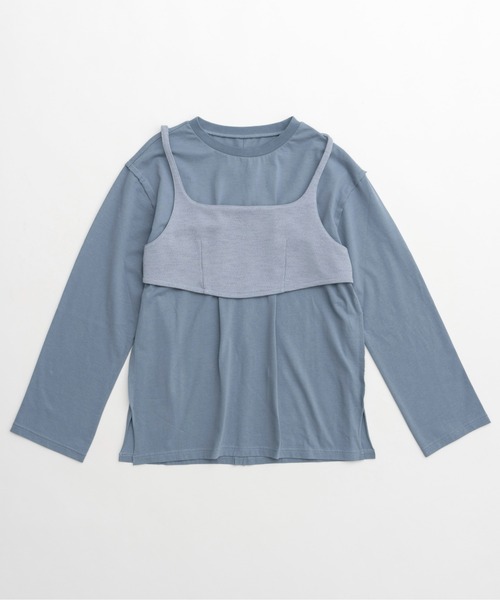 【メゾンスペシャル】ビスチェコンビビッグTEE MAISON SPECIAL tシャツ Bustier Combination Big Size T-shirt