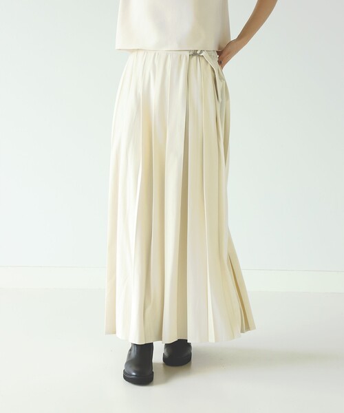 COGTHEBIGSMOKE スカート COG THE BIGSMOKE / KAMILLE PLEATS ラップ 