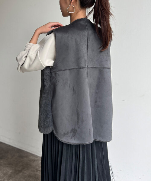 ベスト ハーフジップベスト レディース アダバットレディース秋冬物