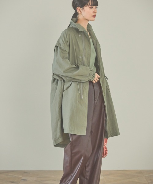 LAKOLE ミリタリージャケット モッズコート 2WAYM65コート