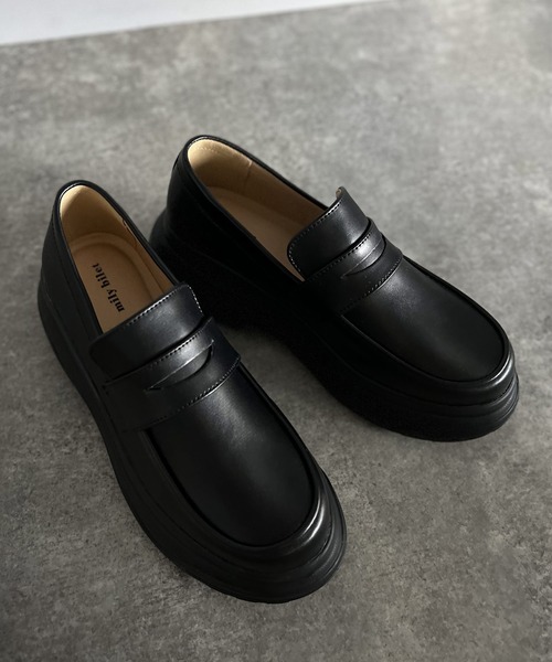 mily bilet ローファー 「mily bilet」まるでスニーカーのような履き