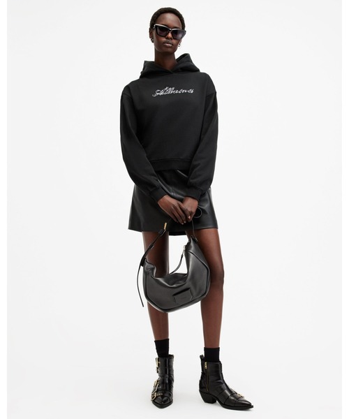 ALLSAINTS パーカー UNITY LOGO RELAXED FIT PIPPA HOODIE