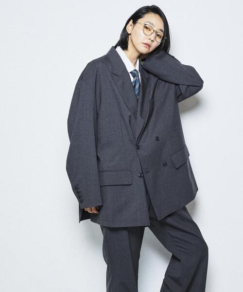 CONVERSE TOKYO ジャケット テーラードジャケット COMBAT WOOL DOUBLE