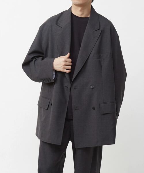 ▪️CONVERSE TOKYO ボリュームスリーブジャケット 新品未使用タグ付き CONVERSE TOKYO ジャケット テーラードジャケット COMBAT WOOL DOUBLE