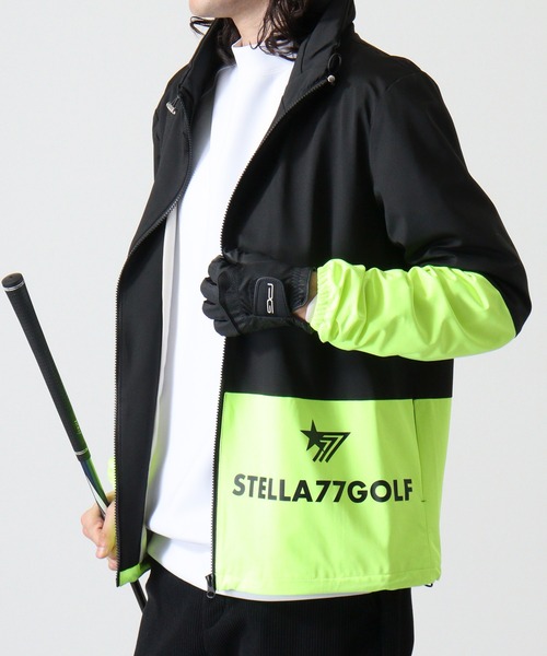 STELLA77GOLF マウンテンパーカー ウインドブレーカー 防風切替