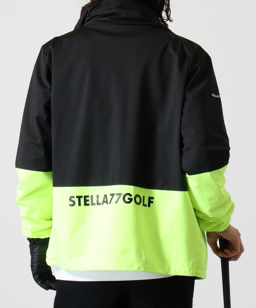 STELLA77GOLF マウンテンパーカー ウインドブレーカー 防風切替