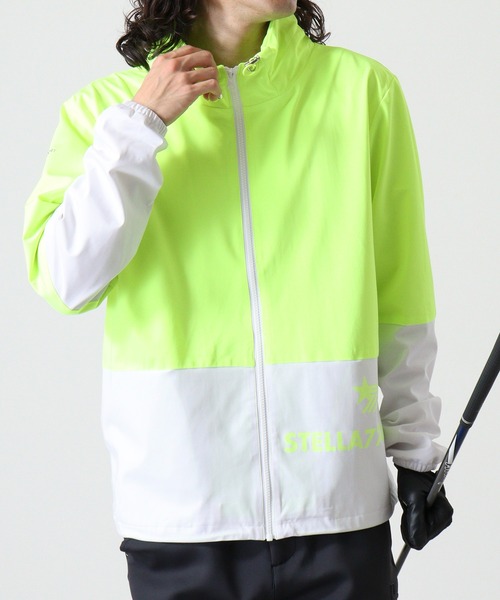 STELLA77GOLF マウンテンパーカー ウインドブレーカー 防風切替