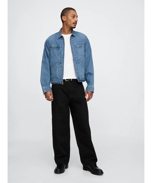 GAP スーパーバギー デニム 黒 28×30 Gap公式オンラインストア | スーパーバギーデニム
