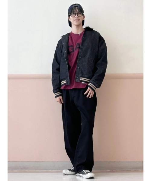GAP スーパーバギーデニム ブラック 28W 30L GAP ジーンズ スーパーバギーデニム ブラック メンズ : ZOZOTOWN