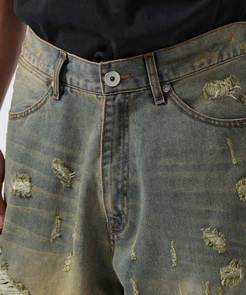 FR(13)NDS（フレンズ） ジーンズ FR(13)NDS /フレンズ/錆加工ダメージ