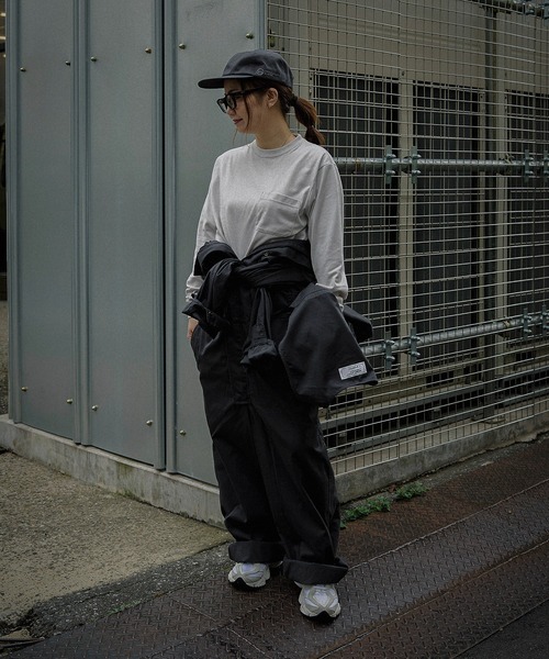 G.V.G.V. オールインワン G.V.G.V.（ジーヴィージーヴィー）の「TWILL LACE UP JUMPSUIT