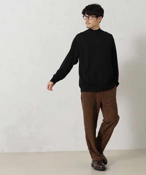 セーター ニット モックネックニット メンズ : ZOZOTOWN Yahoo