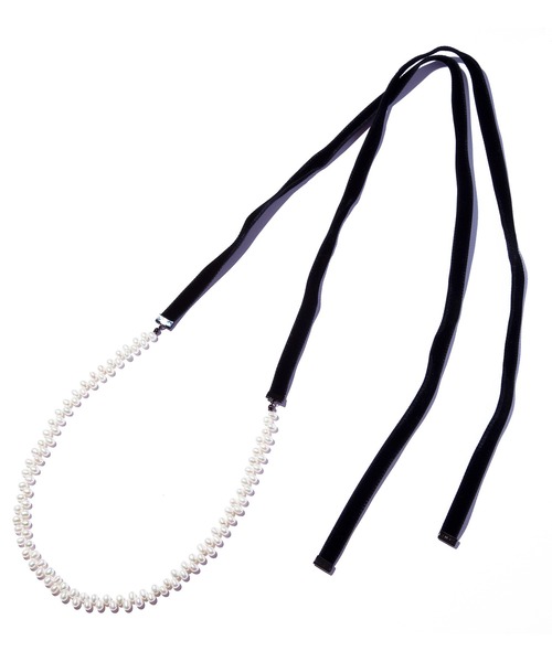 ネックレス 「IRIS 47」heather tie necklace BO145 レディースの画像