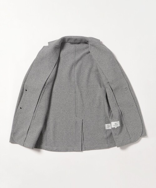 BEAMS HEART ジャケット テーラードジャケット メランジニット