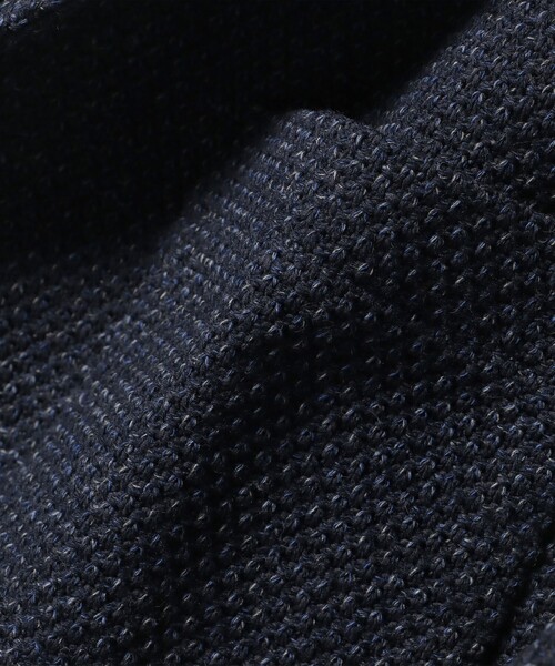 BEAMS HEART テーラードジャケット XLサイズ ニット ブラック BEAMS HEART ジャケット テーラードジャケット メランジニット