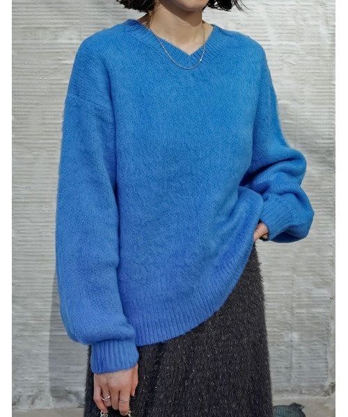 Re:EDIT（リエディ） ニット セーター 「新色追加」モヘアライクV