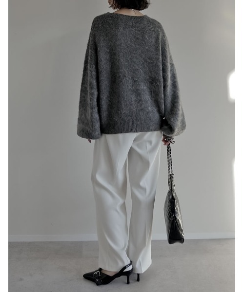 Re:EDIT（リエディ） ニット セーター 「新色追加」モヘアライクV