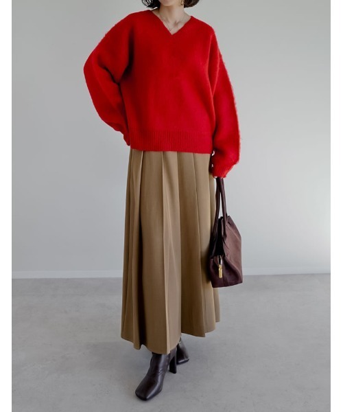 Re:EDIT（リエディ） ニット セーター 「新色追加」モヘアライクV