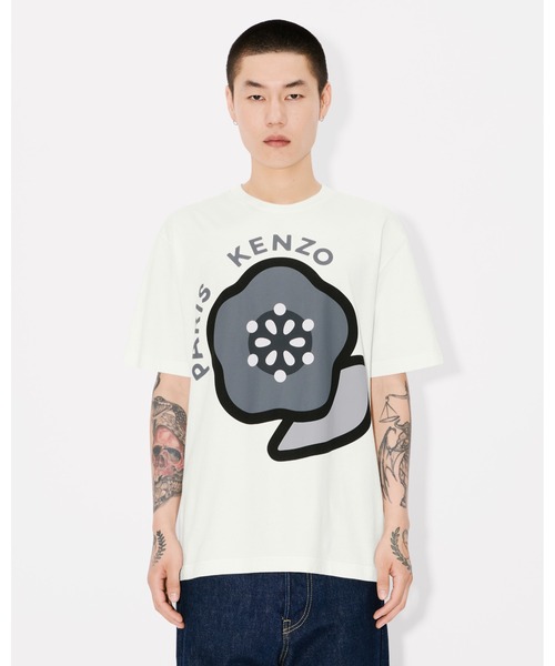 (ケンゾー) KENZO Pop Tシャツ 5TS528 4SG KENZO Pop' embroidered T-shirt in cotton | Men's | KENZO