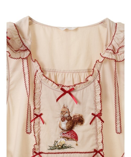 PINK HOUSE（ピンクハウス） ウィンターフォレストトリート刺繍