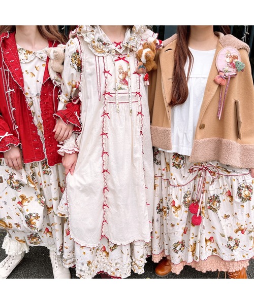 PINK HOUSE（ピンクハウス） ウィンターフォレストトリート刺繍