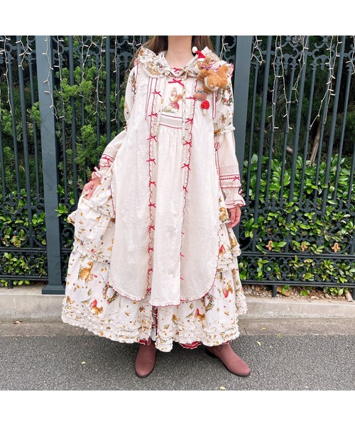 PINK HOUSE（ピンクハウス） ウィンターフォレストトリート刺繍