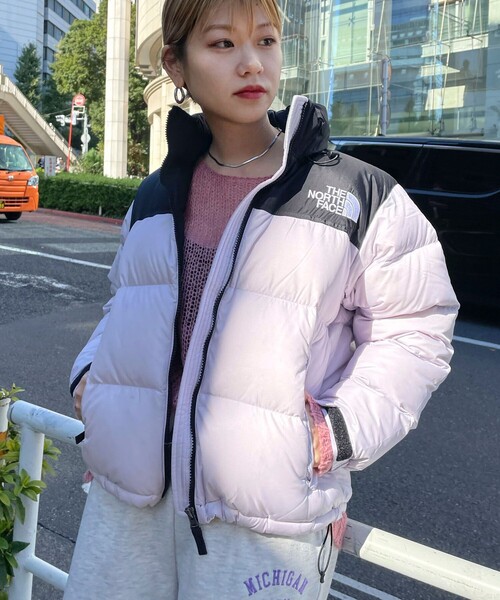 THE NORTH FACE」 ダウンジャケット MEDIUM ラベンダー レディース 