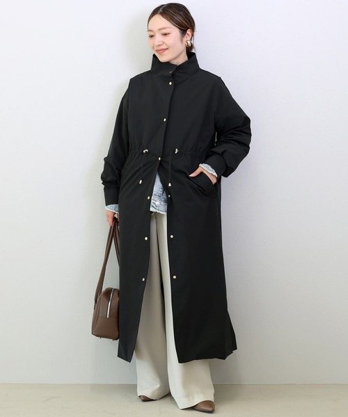 Aletta vita ダウンコート ダウンジャケット スタンドカラードロ