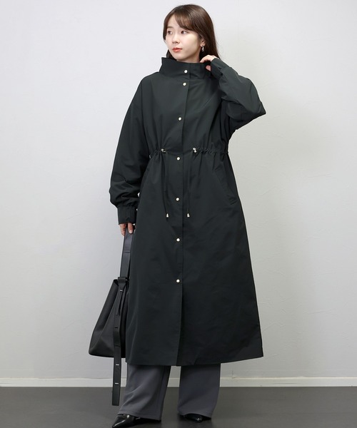 美品✨モンクレール 茶タグ スタンドカラー ロングダウンジャケット コート 黒 MONCLER モンクレール スタンドカラー ダウンジャケット 茶タグ