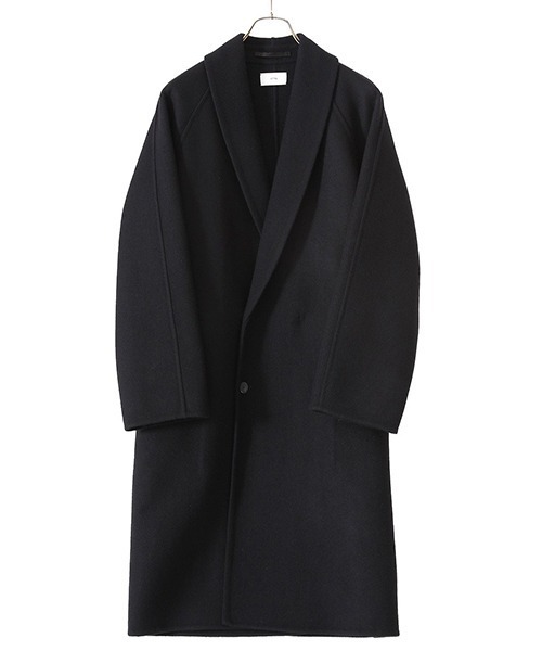 ATON 「ATON」 チェスターコート 2 ブラック レディース : ZOZOTOWN