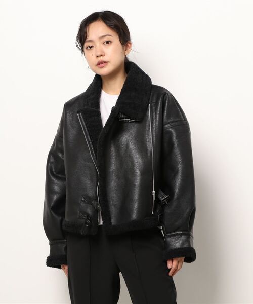 「MURUA」 ブルゾン FREE ブラウン レディース_画像3