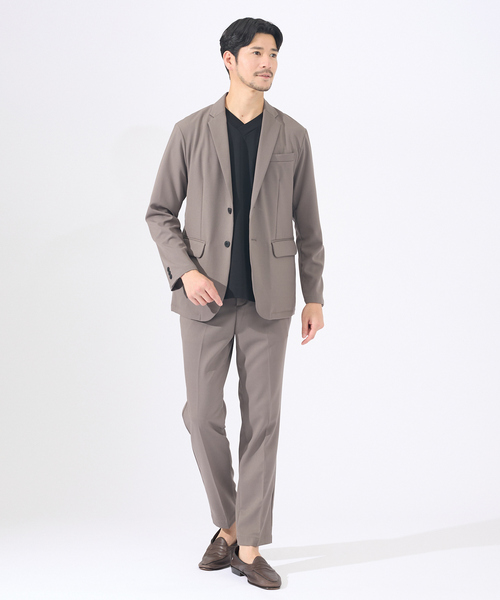 Ｎ*Ｆ様 美品STUDIOUSウォッシャブルウールセットアップブルゾンスラックス ABAHOUSE GRAY スラックス 「セットアップ対応」シルキータッチ