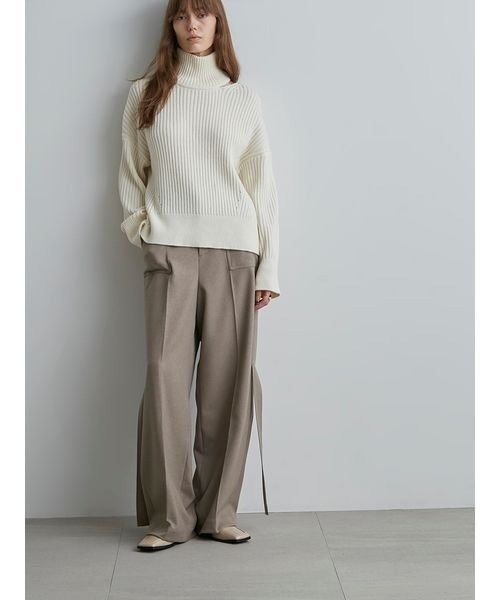 「styling/」 タートルネックニット FREE ブラック レディース_画像7