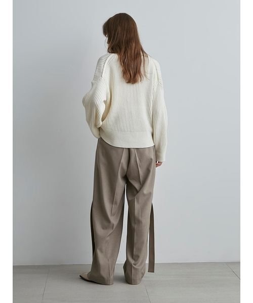 「styling/」 タートルネックニット FREE ブラック レディース_画像8