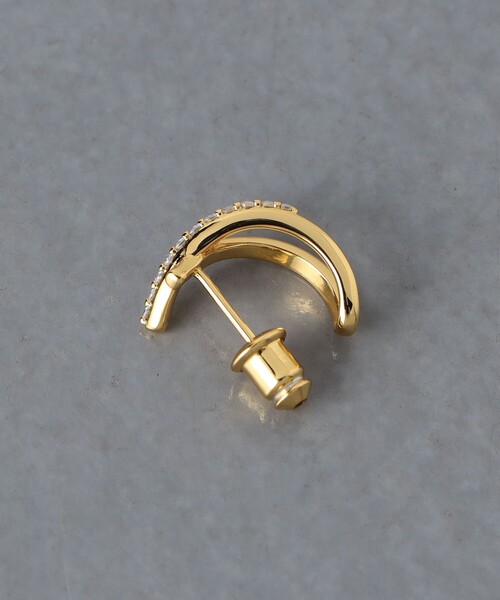UNITED ARROWS ピアス クロス パヴェ レディース : ZOZOTOWN