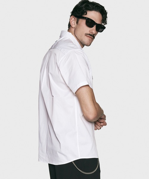 CRIMIE（クライミー） シャツ FLAP POCKET STRETCH DRESS SHORT SLEEVE