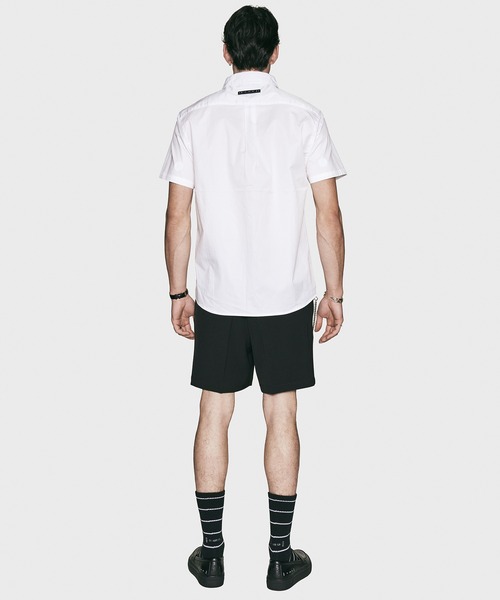 CRIMIE（クライミー） シャツ 半袖 FLAP POCKET STRETCH DRESS SHORT
