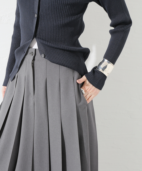 journal standard L'essage プリーツスカート 追加》ロングプリーツスカート（ロング・マキシ丈スカート