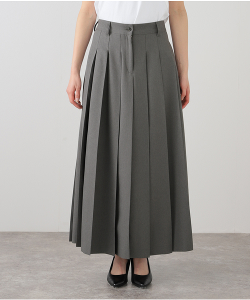 JOURNAL STANDARD レサージュ ロングスカートアイボリー journal standard L'essage スカート ロングプリーツスカート