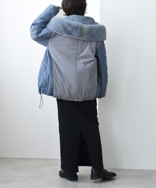 Eimee Law（エイミーロウ） ジップアップブルゾン 38 チャコールグレー