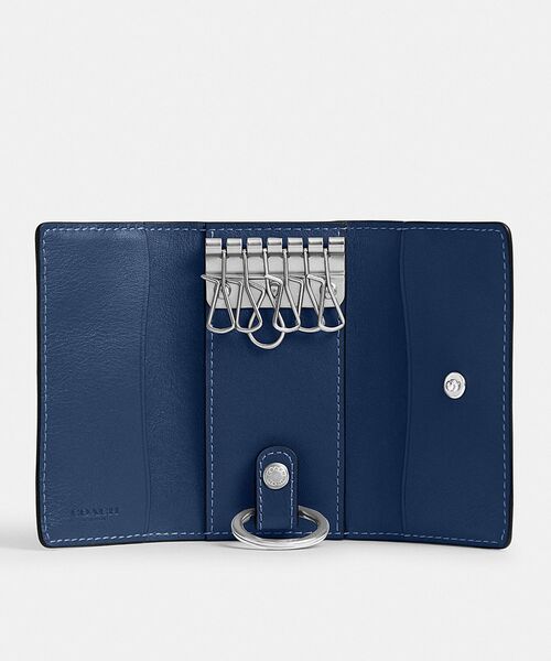 【Yさま専用】COACH キーケース COACH コーチ キーケース 新作 新品 メンズ シグネチャー カーフ